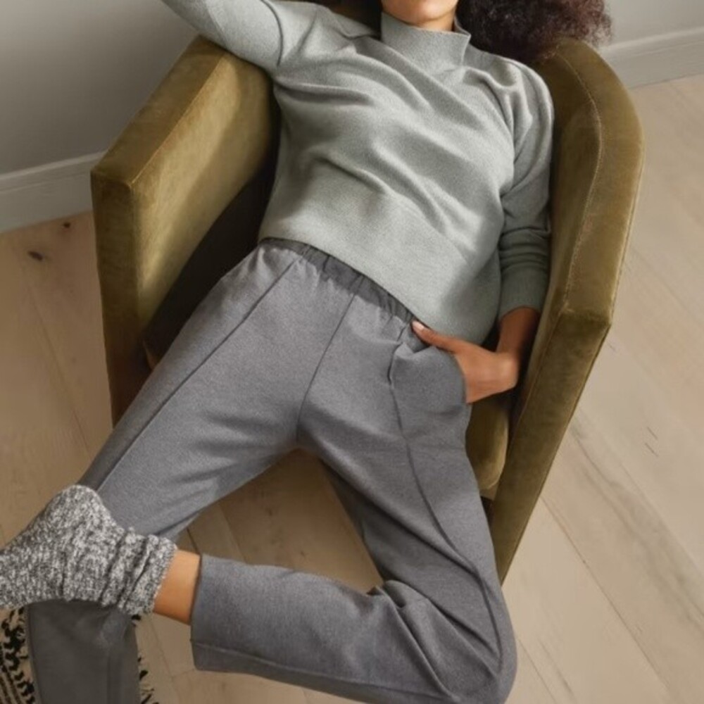 Everlane The Dream Pant in Heathered Charcoal new no tag size XS - Picture 5 of 16